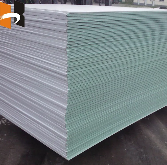 12mm Dry Wall Board Gypsum Panel Plasterboard For Decorative Partition