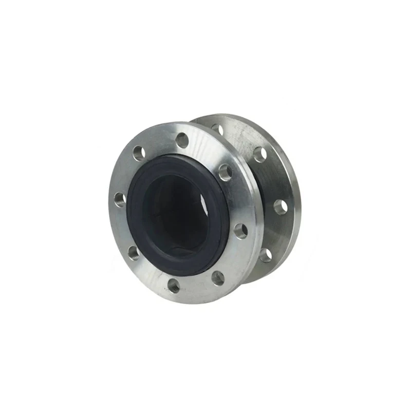 2024 Wesdom 1/6inch  Galvanized Flange Flexible Single Ball bellow Compensator Epdm rubber expansion joint