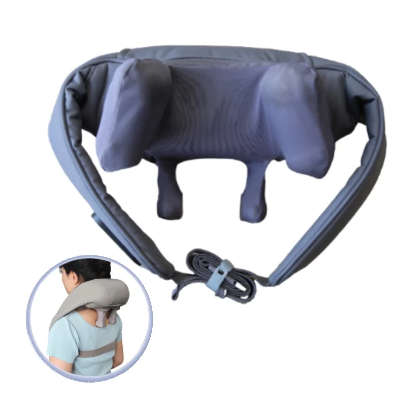 Neck massager with heat shiatsu neck and back massager with soothing heat