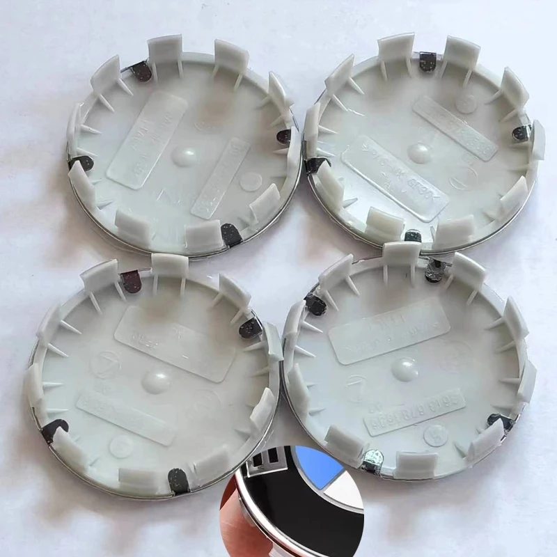 Wholesale Products 68MM  Emblem Badge Center Rims Caps for  BMW e46 e39 e36 e90 e60 e30 e34 f30 f10 f20 e53 X5 X3 X6 m3 m5
