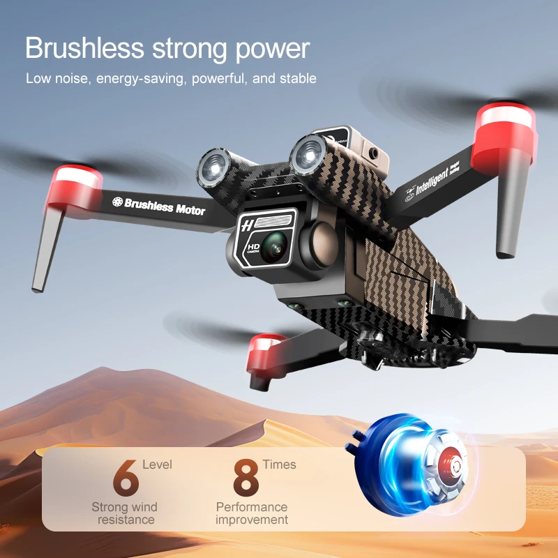 V2B Профессиональный 1080P GPS RC Drone 5G WIFI мини Квадрокоптер 360 препятствие пульт дистанционного управления бесщеточный двигатель пластик