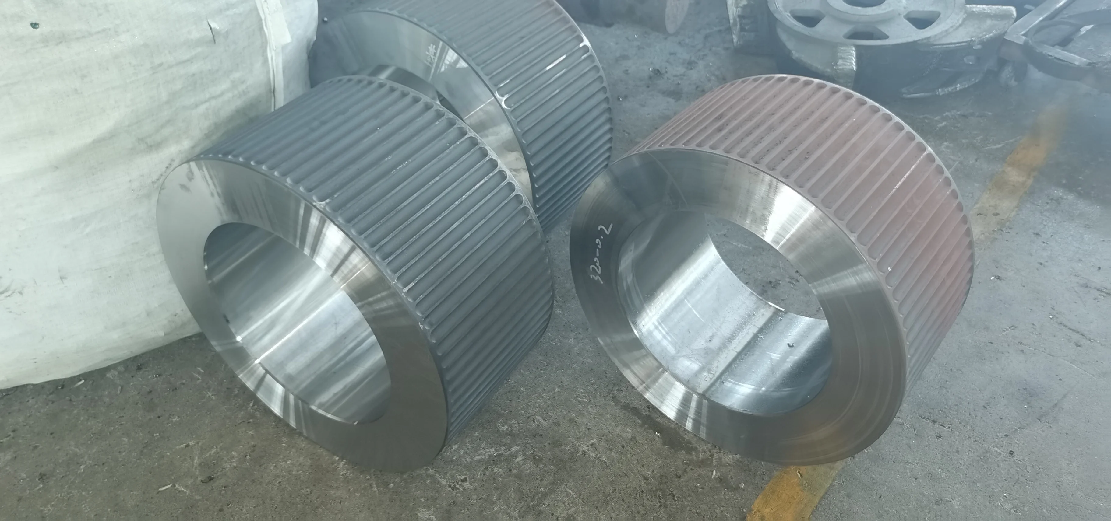 Hot sale High quality Customized heavy duty non-standard Carbon Steel milling Closed-End Roller Shell for Pellet Mill