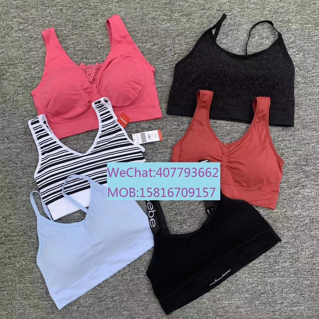 Women high impact comfortable solid color sports bra fitness gym top Sports Bra Azerbaijan Bangladesh