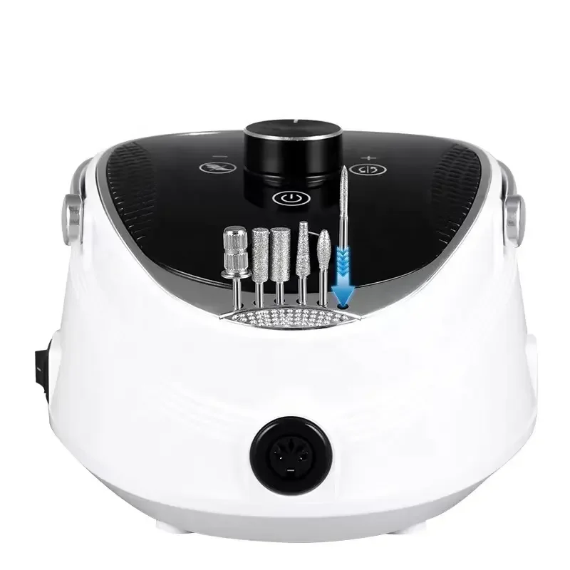 New Design Nail Drill 40W with 35000RPM High Power and High Speed Professional Nail Drill with Recharge Battery