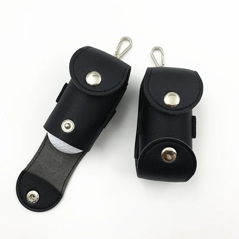 zhuoyue 4-color golf ball small waist pack 2 bags leather storage