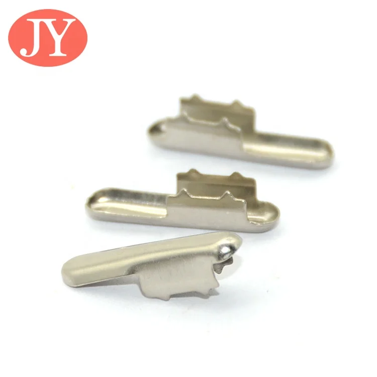 Silver plating elastic cord barb bungee metal t tips for mask metal barb