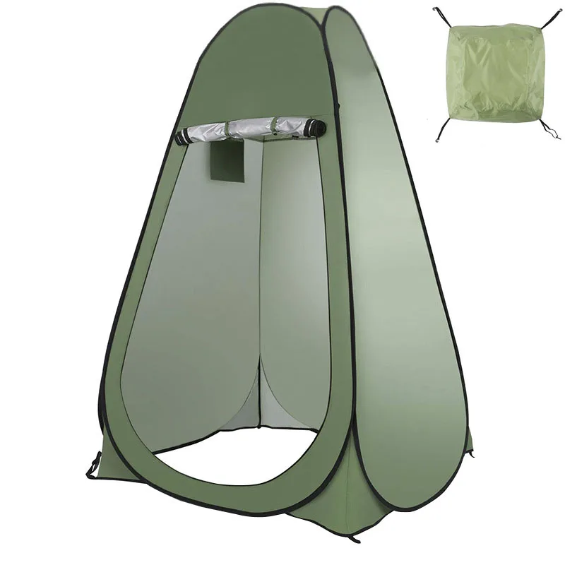 waterproof windproof popup family camping shower toilet tents