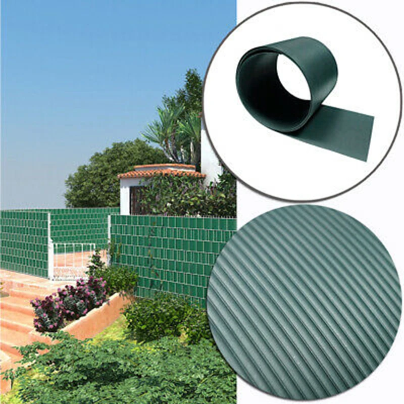 Custom PVC Zaun Streifen Hart Fence Privacy Protection hard pvc strip screen fence 19cm*252cm,1450gsm