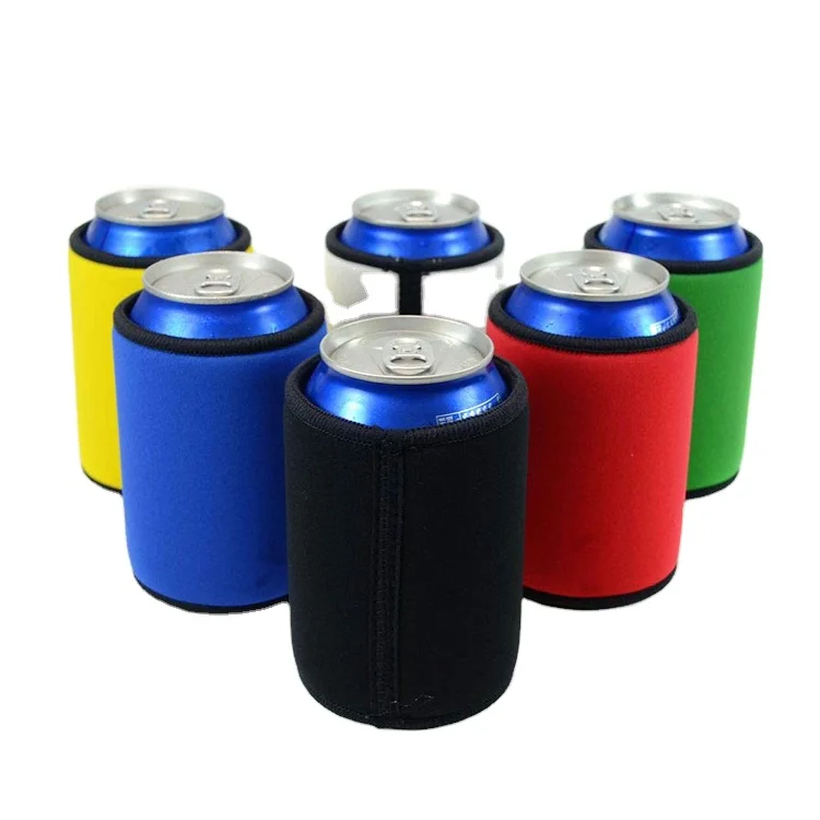 High Quality Personalized Outdoor 5mm Neoprene Can Drink Stubby Holder Custom 12 oz Insulated Beer Can Cooler Sleeve