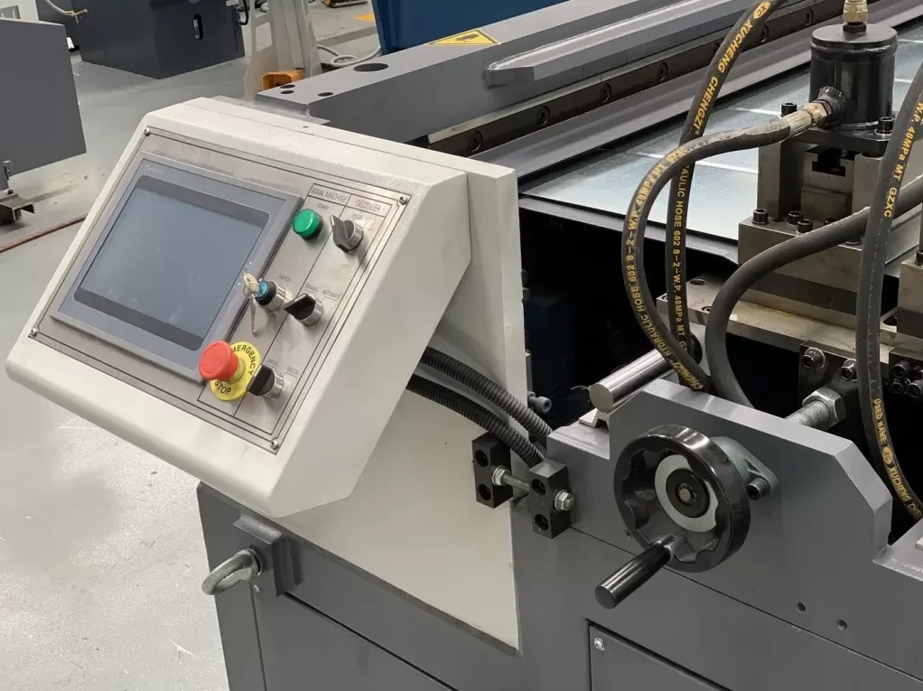 DDM Air square pipe production line 3 duct making machine