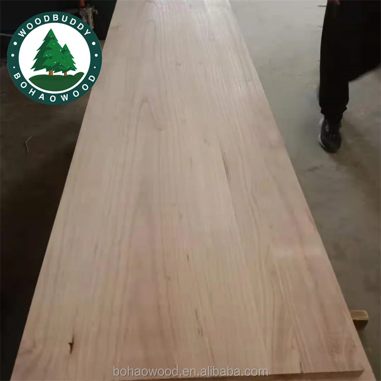Japan Buyer Rubber wood Pine Teak Finger Joint Wood Baseboard Board