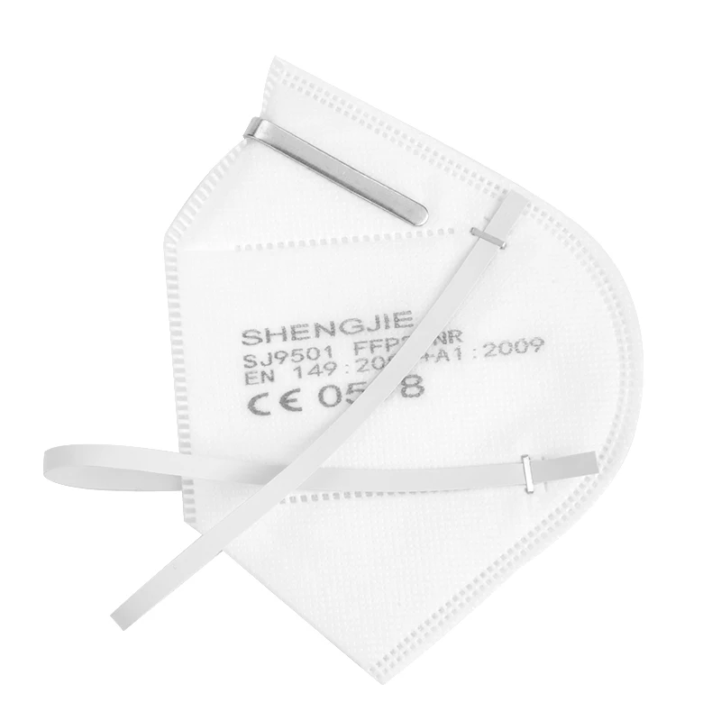 
SHENGJIE Folded KN95 Particulate Respirator Module B / C FFP2 NR Mask / Respirator CE Certificate 