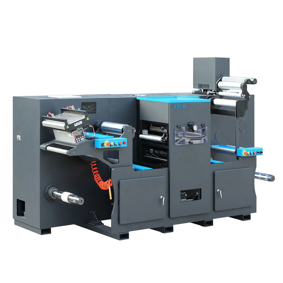 HONTEC FDA-350  High speed flat -bed die-cutting machine with correcting deviation and controlling paper path