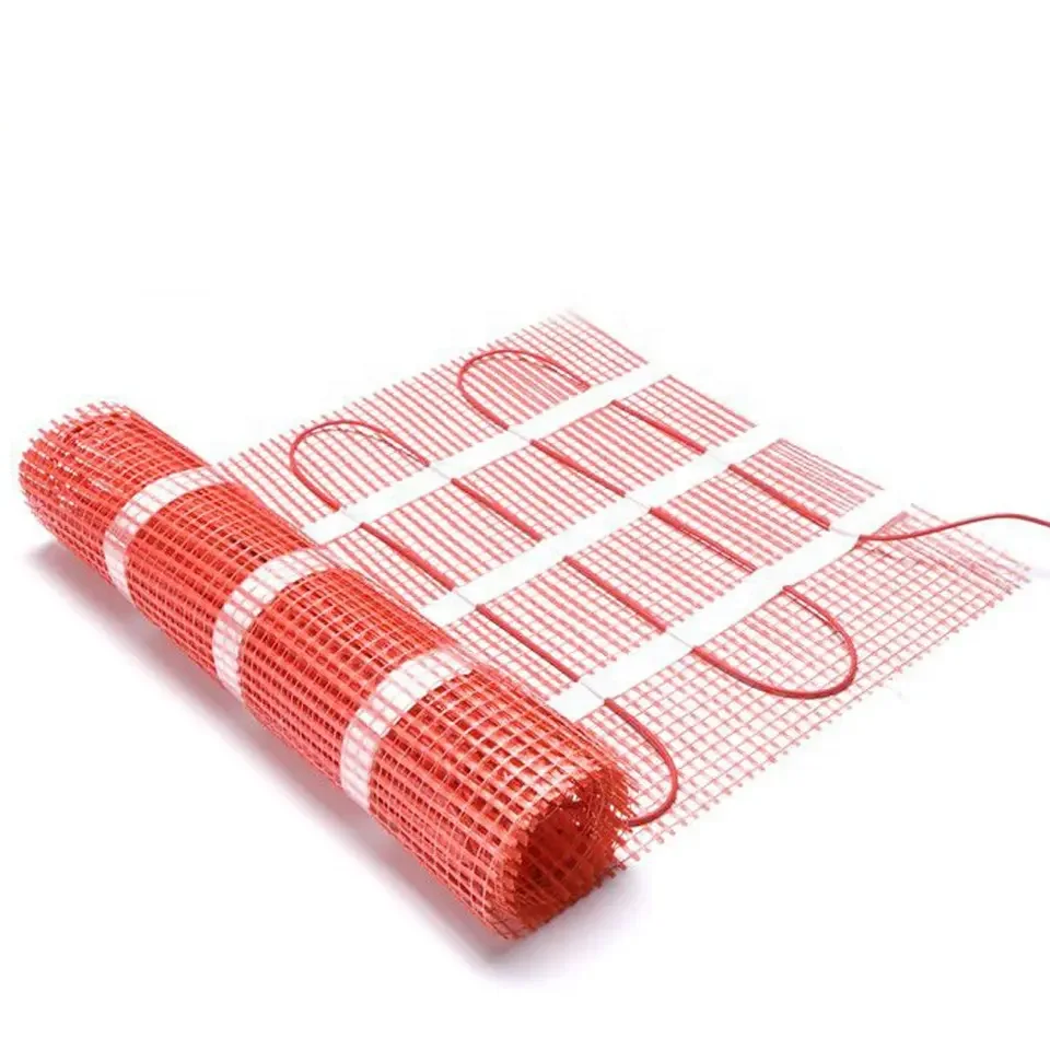 Factory hot sale custom underfloor heating mat  outdoor driveway 110V-240v snow melting cable mat