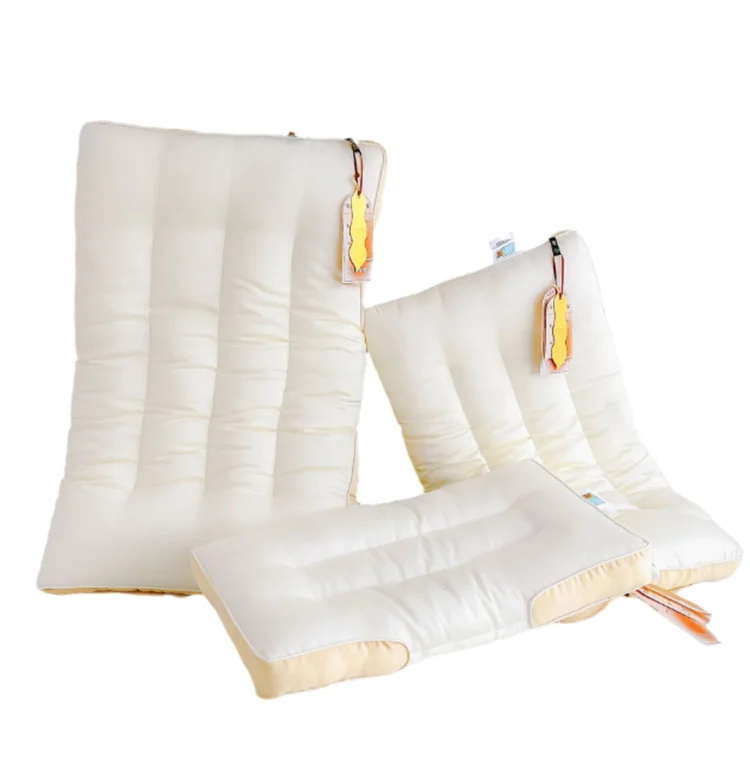 Grade Mother Infant Soybean Fiber Pillow with Excellent Cervical Spine Protection Sleep Ventilation Moisture Absorption-for Neck