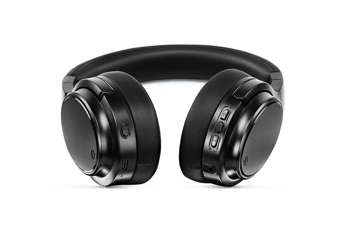 Teeline M1 2022 New Earphones Headphones Headsets with Mic 60hrs Listening Noise Cancelling Wireless Headphones