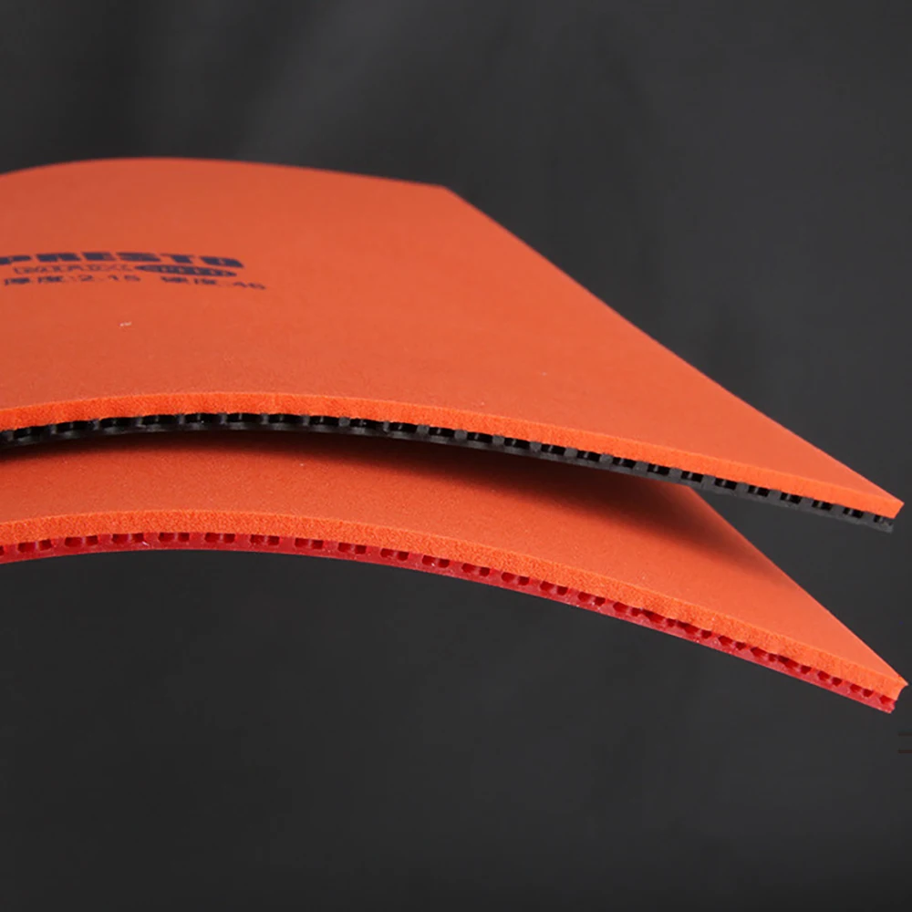 Friendship high quality ittf table tennis rubber 729 table tennis rubber professional table tennis racket rubber presto max spin