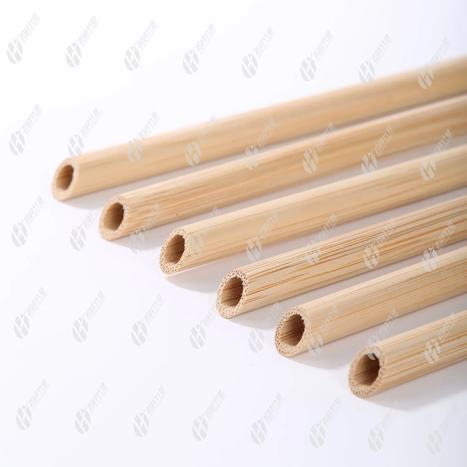 Reusable straw Amazon Hot Selling Bamboo Straws custom logo and package