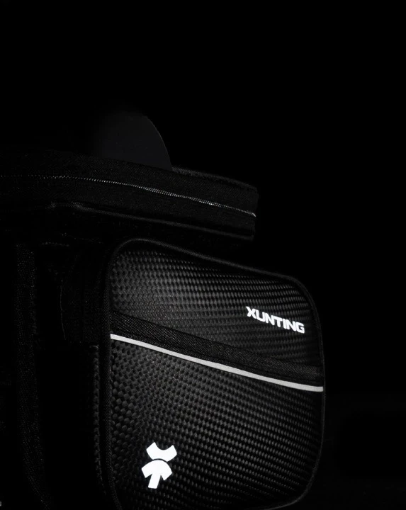 XUNTING 2024 NEW design Touch Screen Bicycle Bag water resistant Reflective Cycling Frame Front 8.0 Phone Case Bike Accessories
