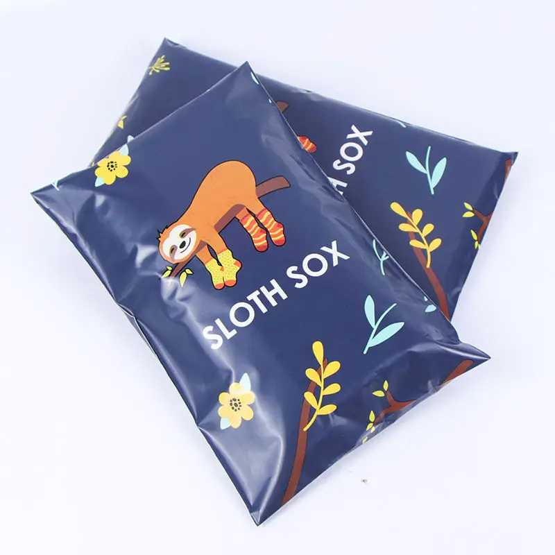 ZGCX Shipping Envelope Tie Dye Mailer Wholesale Plain Navy Blue Clothes Bags Strong Custom Poly Mailers For Clothing