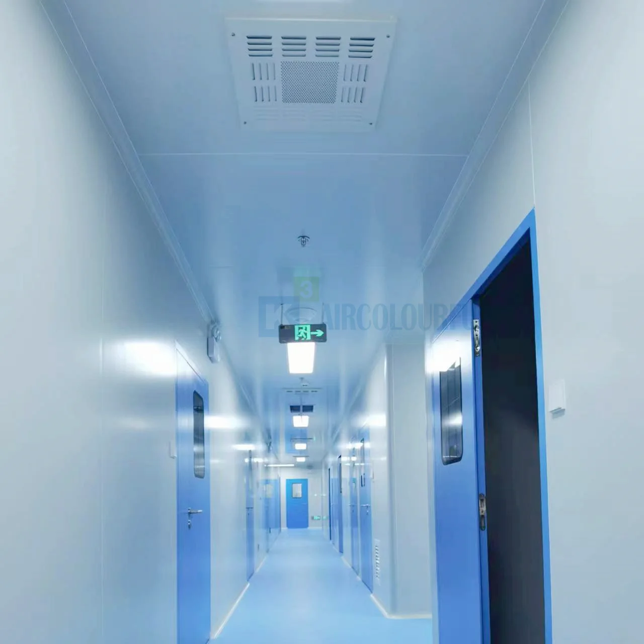 Factory Supplier Fireproof Sandwich Panel GMP Modular Dust Free Clean Room Equipment for Herbs Farming Industry Cleanroom
