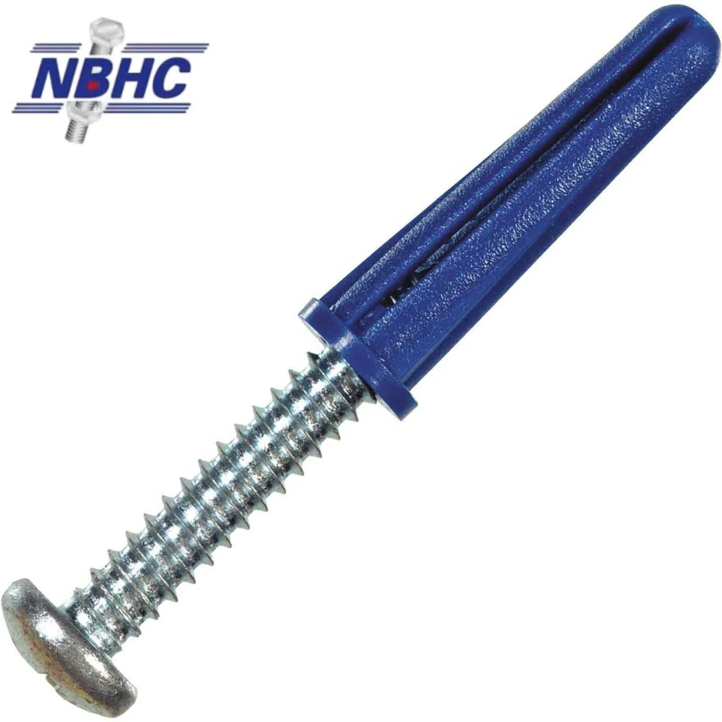 NBHC025AN сделано в Китае индивидуальные расширительные анкерные якоря для гипсокартона синие конические Якорные пластиковые настенные заглушки пластиковый анкер