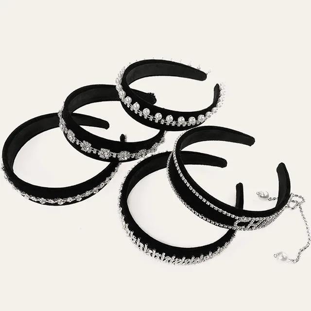 
2021 Super Fairy Rhinestone Tassel Headband Out Fashion Luxury Ladies Hair Accessories 