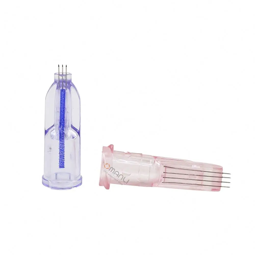 1Pc Multi Needle 4Pin Filorga Nanosoft Micro Needles Skin Booster Mesotherapy Microneedle 34G 1.2Mm/1.5Mm 4 Pins 5Pins