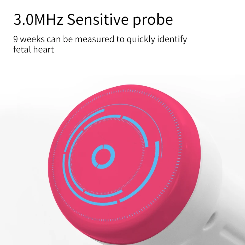 2023 New Products Professional Ultrasound  Machine Portable Doppler Fetal Monitor Heart Beat Monitor  Pregnancy Women Baby