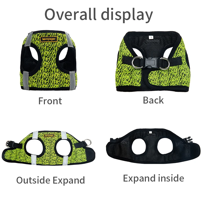 Flyer Knite No Pull Adjustable Step in Dog Harness Step in air with Pad Vest Dog Harness