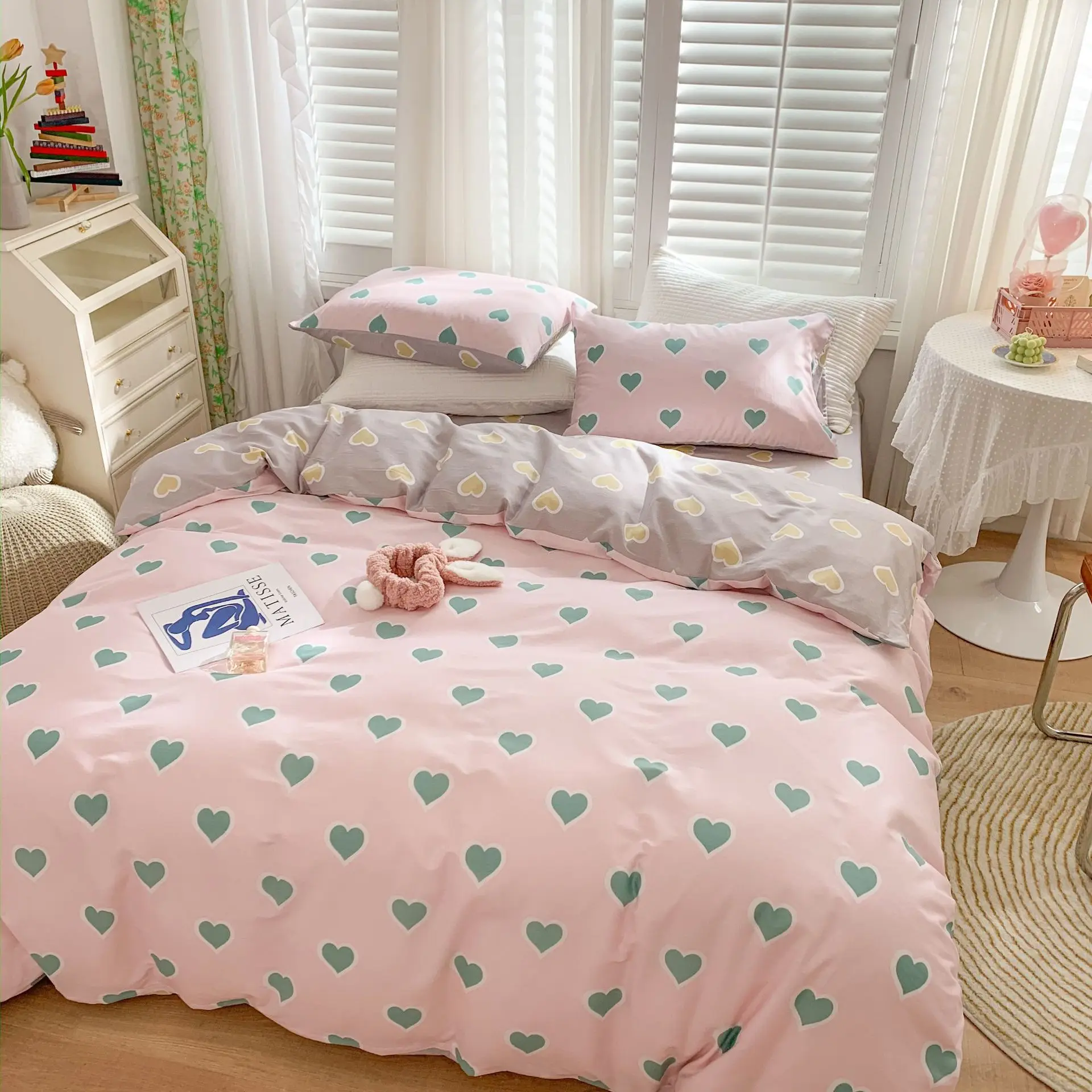 4 шт. Комплект постельного белья из 100%