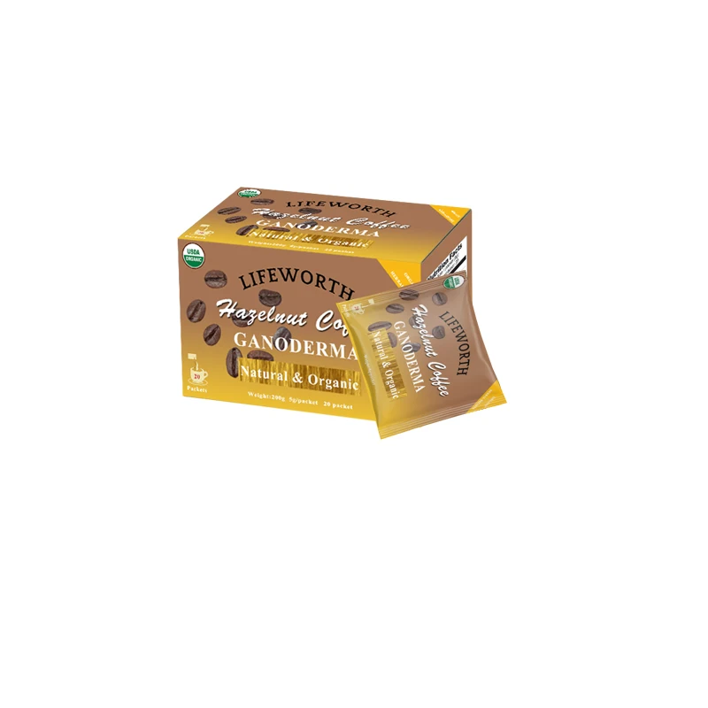 
Lifeworth private label ganoderma reishi latte instant coffee 