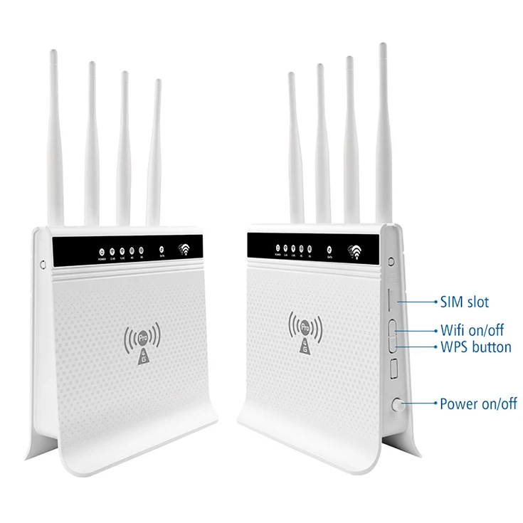 Горячая Распродажа слот для Sim-карты Wi-Fi роутер дома и офиса 300 Мбит/с беспроводной 4G LTE