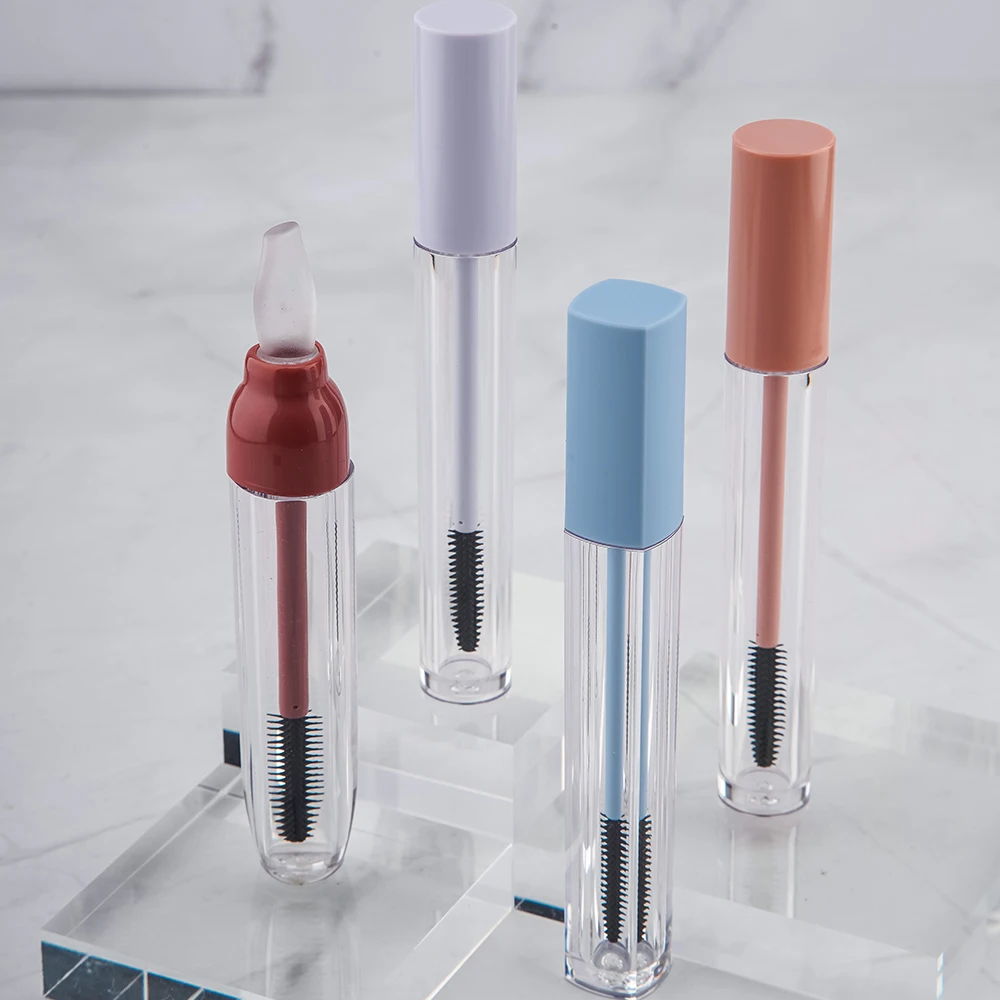 With brush wand many kinds clear container mascara tube packaging