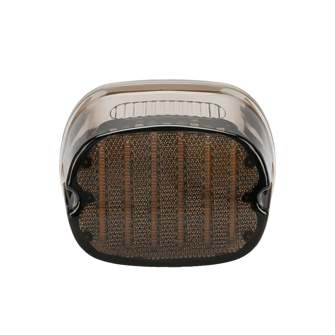 SANYOU LED Tail Light Smoked Lay Down Type Rear Brake Turn Signal Light with License Plate Light for Motorcycle