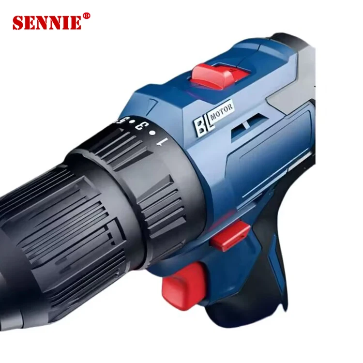 SENNIE 20V Brushless hand drill lithium drill home combination kit electric cordless screwdriver Drill and Twist tool set