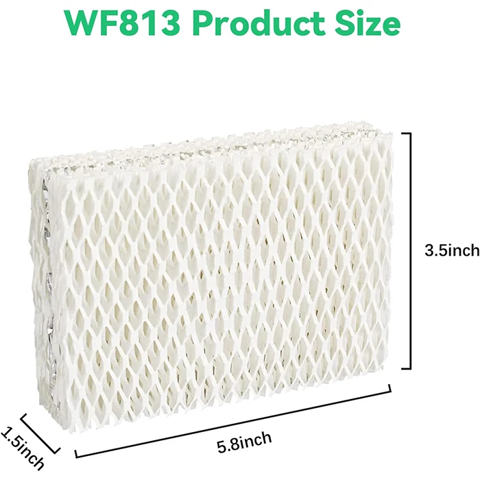 WF813 Humidifier Filter Replacement for RCM832 RCM-832N WF813 Air humidifier adapted to Procare PCWF813 Humidifier Wick Filter