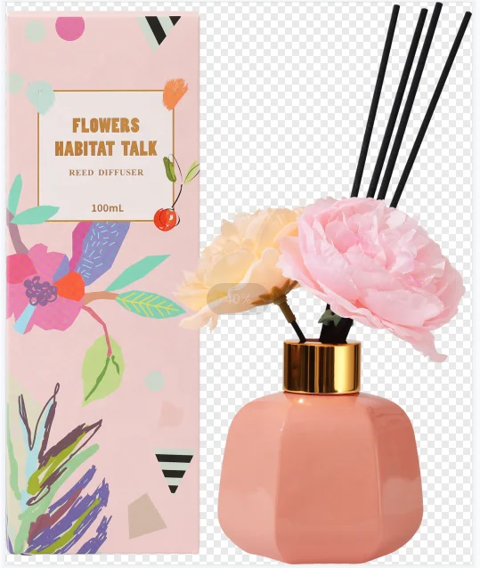 Освежитель воздуха для гостиничного номера ароматический ароматизатор декоративный цветной 100 мл