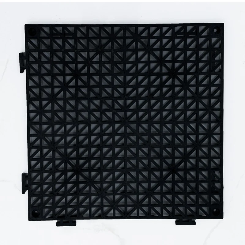 New Style Plastic Beautiful Floor Tiles Interlocking Drainage For Car Wash Shop