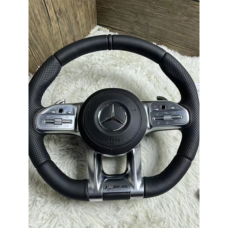 Автомобильный руль для mercedes ml 2014 c200 benz 2009 - 2024