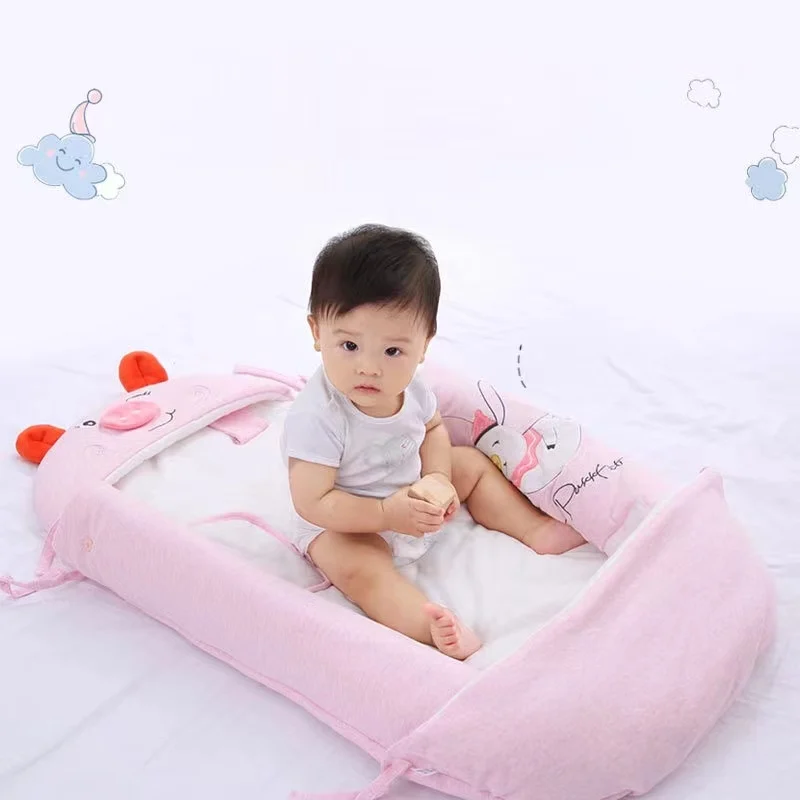 Baby products baby sleeping bag pure cotton autumn and winter thickened sleeping bag baby anti kick quilt