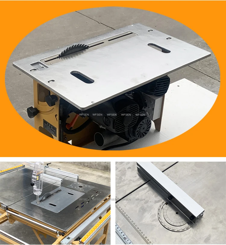 Cheaper price combination all in one mini portable power circular saw table saw machine