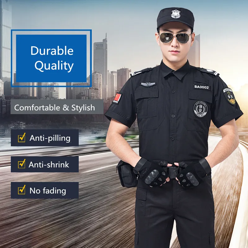 Security elite uniform jacket suit security tactical uniform