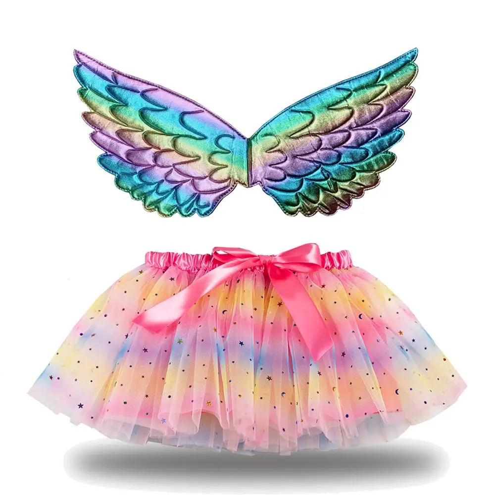 
coldker 2020 Hot sale baby girl clothing set kids tutu skirt for spring and summer 