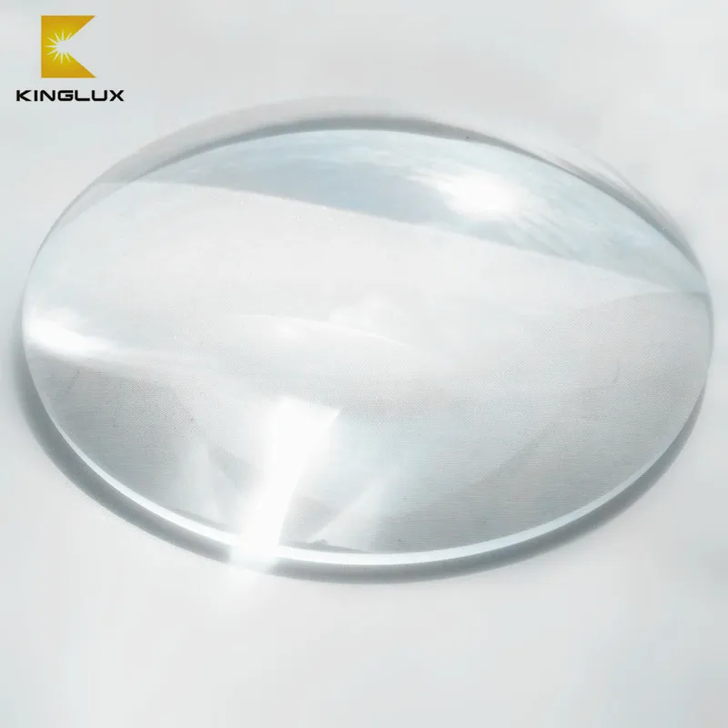 Diameter 150mm/ 5.9 inch round borosilicate optical glass lens for led studio spot lamp