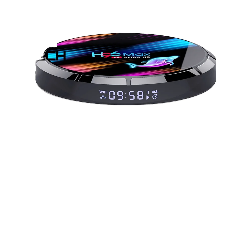 ТВ-приставка RKTV Ultra HD H96 Max X3 S905X3 4K HDR 4 Гб ОЗУ 32 Гб ПЗУ Двойной Wi-Fi 1000M LAN BT4.0 Android 10