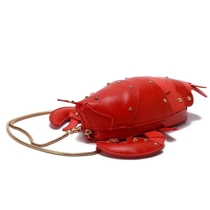 Cute Crayfish Chain Small Bag Personality Girl Bag Fashion Customized Bag