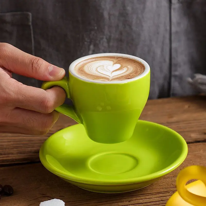Custom Logo Ceramic coffee cup design high-end exquisite gift box cup and saucer set English afternoon tea set