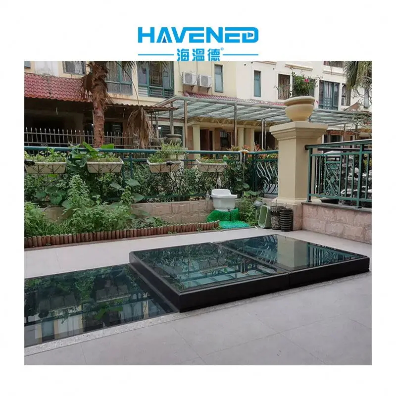 Factory Direct Sale Electric Sunroof Outdoor Glass Sunroof