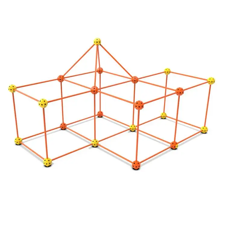 
Children Tent DIY Innovative Assemble Bead Tent 